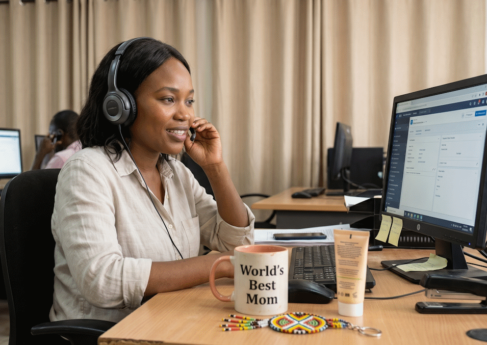 Personalisierte Unterstützung, bei jedem Schritt des Weges